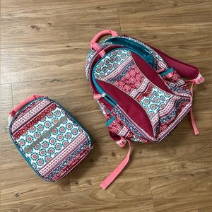 Garnet Hill, kids, backpack, and matching lunchbox